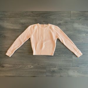 Carven wool super soft light pink sweater